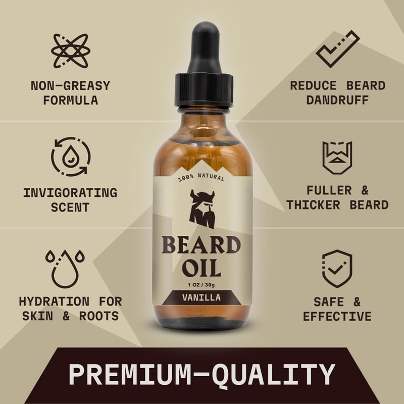 Striking Viking Beard Oil & Balm for Men - 2