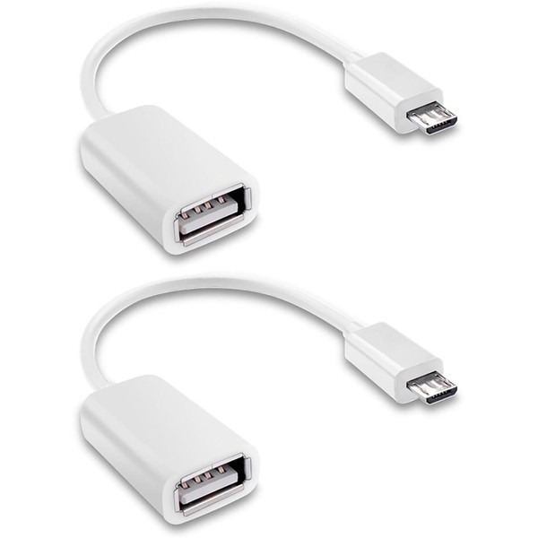 Tek Styz OTG MicroUSB 2.0 (2Pack) Compatible with Bang &