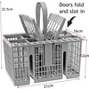 Spares2go Cutlery Basket Cage, Handle & Lid for Haier Dishwasher