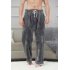SANGTREE Mens Fleece Pajama Pants Pj Pants for Men Thick