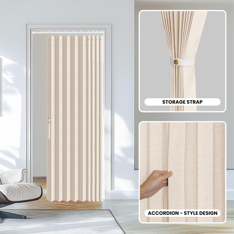 AJAZZ Set: Curtain Rods No Drilling (38-53" W Adjustable Range)