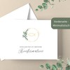 Briefzauber 12 x Confirmation Invitation Cards with 12 x Envelopes,