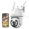 Codnida 2K Security Camera Outdoor, 360° PTZ WiFi Camera, CCTV