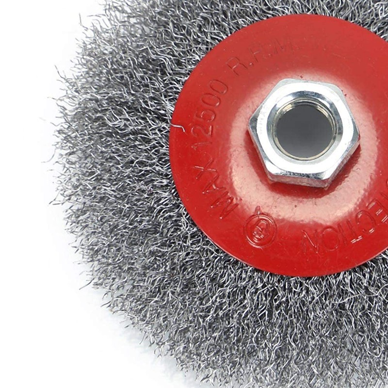 MorNon 3 x Cup Brush Angle Grinder 115 mm M14