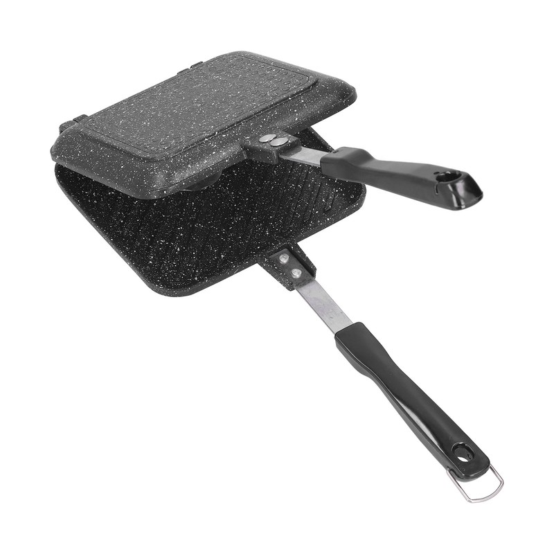 Sandwich Bread Pan Double Sided Frying Pan Non Stick Aluminum