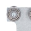 4 Wheel T Pulley Push Pull Rolling Bearing Roller T
