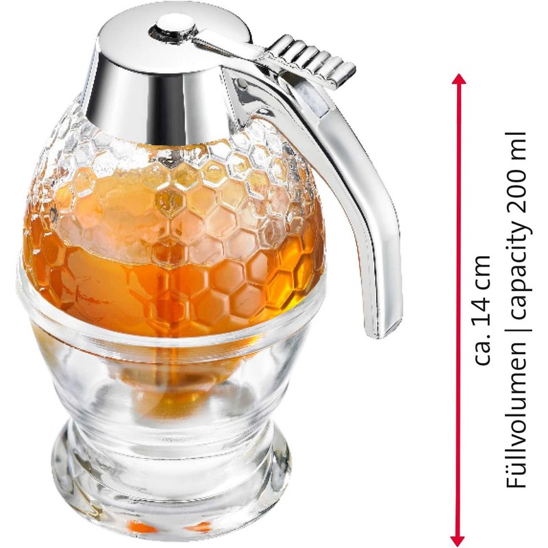 Westmark 65132260 Deluxe A - Dispensador de miel, transparente