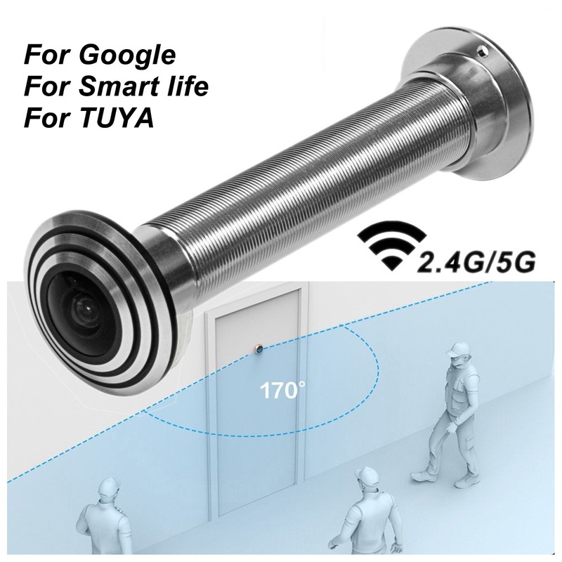 Door Eye Hole Camera 2 Way Talk Motion Detection 5G