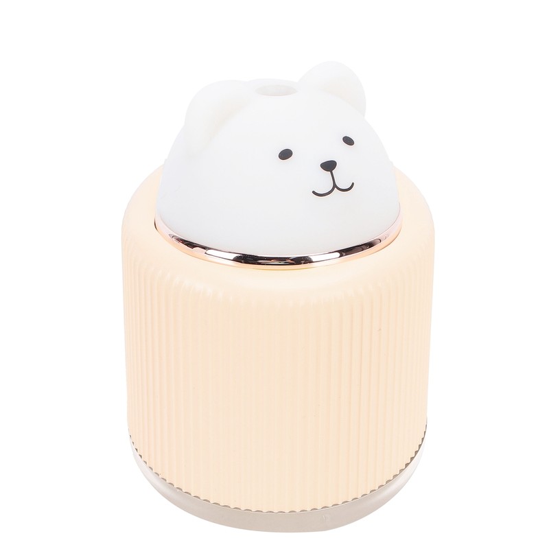Mini Humidifiers Lovely Cartoon Style Humidifying Device with Light for