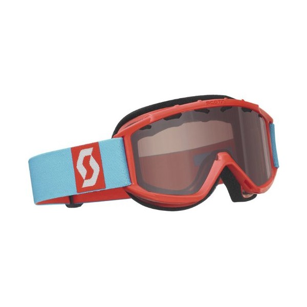 SCOTT US Junior Hookup Goggle (Red, Small, Silver Chrome)