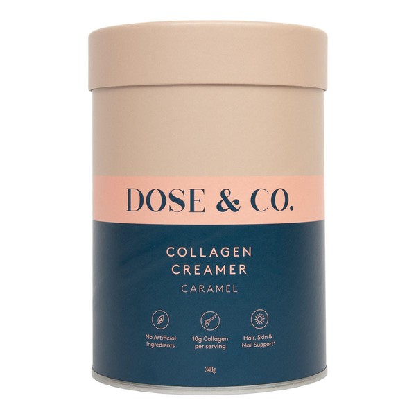 Dose & Co Collagen Creamer Caramel - 340gm