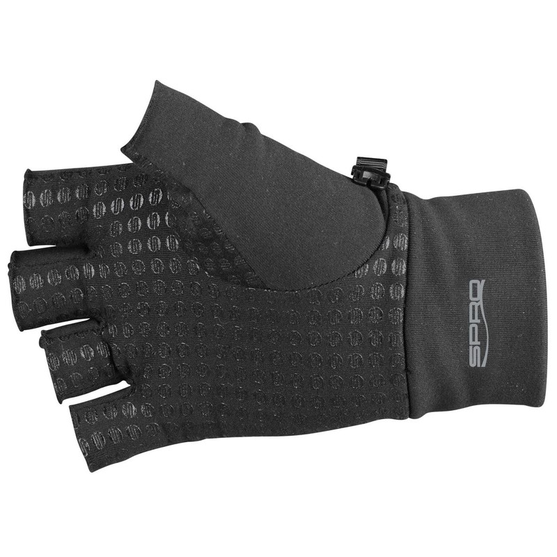Spro Freestyle Gloves for Spin Fishing Fingerless Gloves, Size: XL
