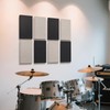 UMIACOUSTICS 4 PCS Acoustic Panels with Hanging Brackets, 2” Thick