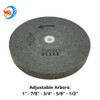 WA 8" Inch Bench Grinding Wheel, High-Density Nylon Fiber Silicon