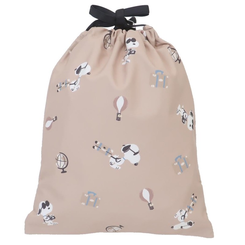 Marimo Craft SPCQ-569 Snoopy JOURNEY J・C Drawstring L W9.4 x