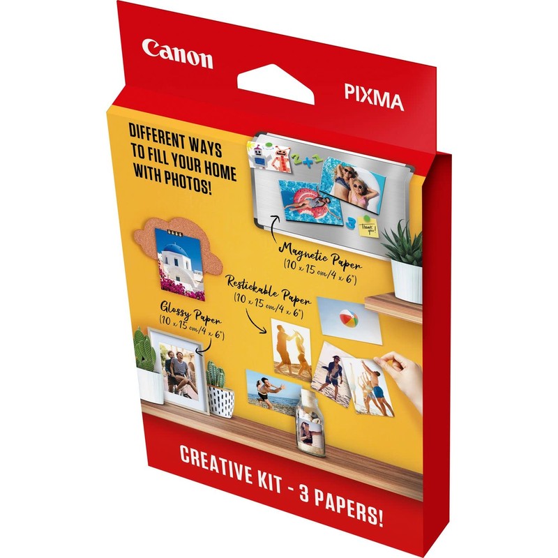 Canon Magnetic Photo Paper, Restickable Photo Paper, & Photo Paper