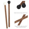 4PCS Steel Drum Mallets, 6.5in Glockenspiel Sticks Drum Stick Mallet