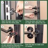 Portable Door Lock, Hotel Door Locks for Travelers Security, Door