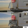 KYYET Rear License Tag Plate Frame Bracket Holder Compatible with