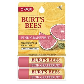 Paquete doble de bálsamo labial hidratante de pomelo rosa
