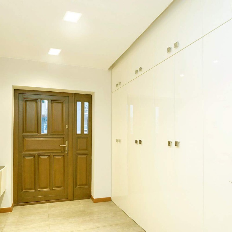 Tecnolite Lámpara Interior Empotrado Techo, LED Integrado, Luz Suave Calida