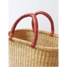 African Basket | Oval Bolga Basket | Ghana Basket | Storage |Market Basket | Pic