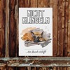 Malinois Mali Sign Dog Caution Do Not Bell Saying Door