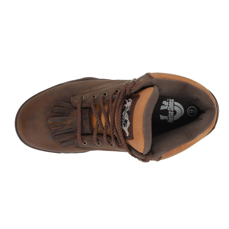 Roper Mens Horseshoe Kiltie Shoe, Brown, 8 D