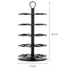 HiveNets 5 Tier Coffee Pod Holder Carousel for Vertuo Pod