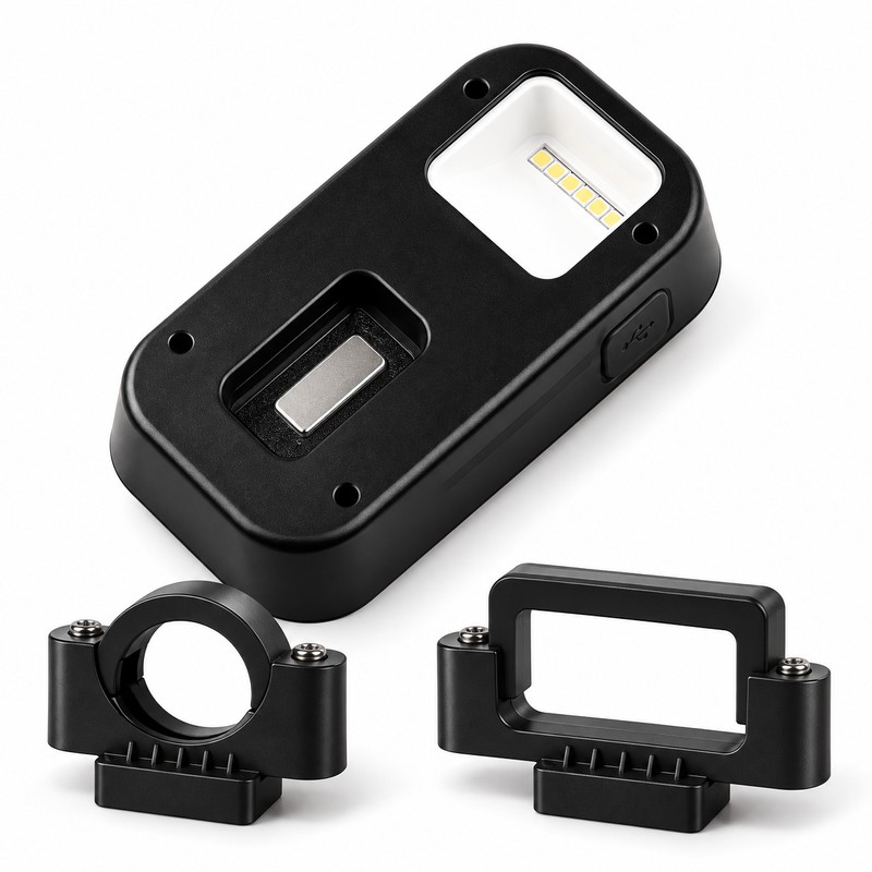 Rechargeable Magnetic LED Grill Light - Portable BBQ Cooking Lamp