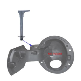 Autoacc Fuel Door Hinge Pin Compatible with Tundra, Permanent Repair Hinge Kits Loose Gas Cap Fix 77368-0C010 77305-0C060 77305-0C050 (Metal)