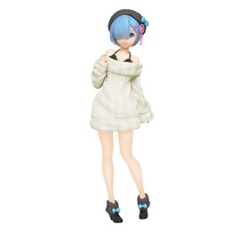 Taito Re:Zero Precious Figure Rem ~Knit Dress ver.～ Renewal～, Multiple Colors (T83326)