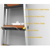 JBscoop Ladder Hanger for Garage Wall, Ladder Storage Strollers and