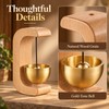 Wooden Wind Chime for Entryway Décor – Decorative Hanging Door