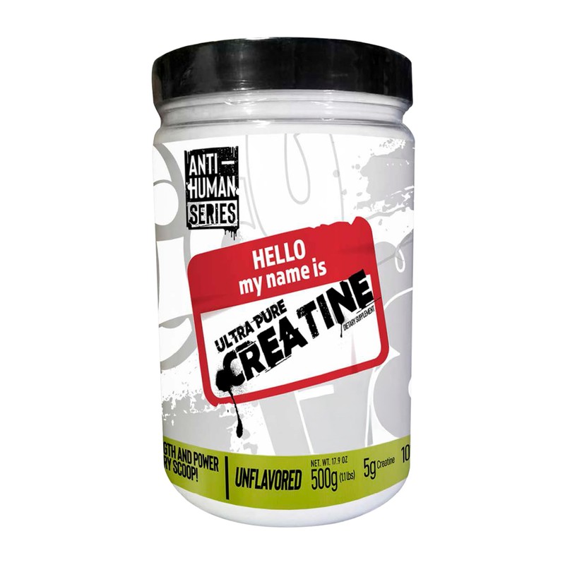 Antihuman Series Ultra Pure Creatine | Monohidrato de Creatina Creapure®