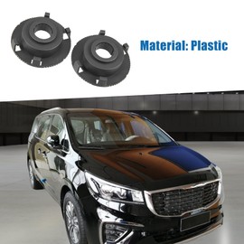 A ABSOPRO H7 LED Headlight Bulb Holder Adapter Socket Base Holders Clip for Hyundai Tucson Ioniq Elantra GT for Kia Sedona EX L LX S SX Forte 5 K3 (Set of 2)