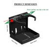 Adjustable Folding Drink Cup Holder with Screws Universal Bottle Holder