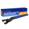BlueStars Upgraded SEWA20 Grinder Wrench Universal Adjustable Spanner ​Lock-nut Grinder