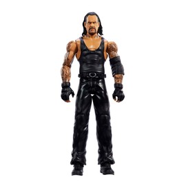 Mattel Wrestlemania Undertaker Action Figure , Collectible with 10 Points Articulation & Life-Like Detail, 6-Inch