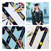 Gvhntk 6 Pieces 72 Inch Unisex Graduation Honor Stole Plain