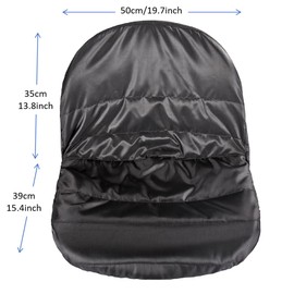 zen shi fu Riding Lawn Mower Seat Cover, 600D Waterproof Wear-Resistant Oxford Cloth, Heavy Duty Tractor Seat Cover for Most Lawnmowers