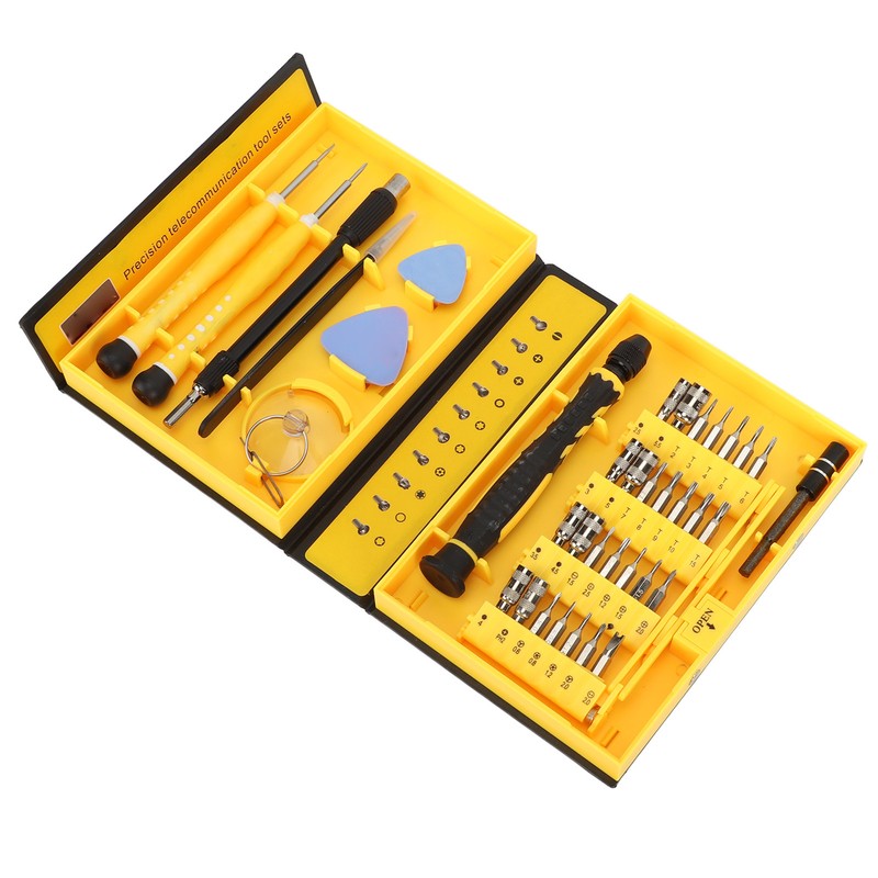 38 in 1 White Bit Screwdriver Socket Set High Hardness