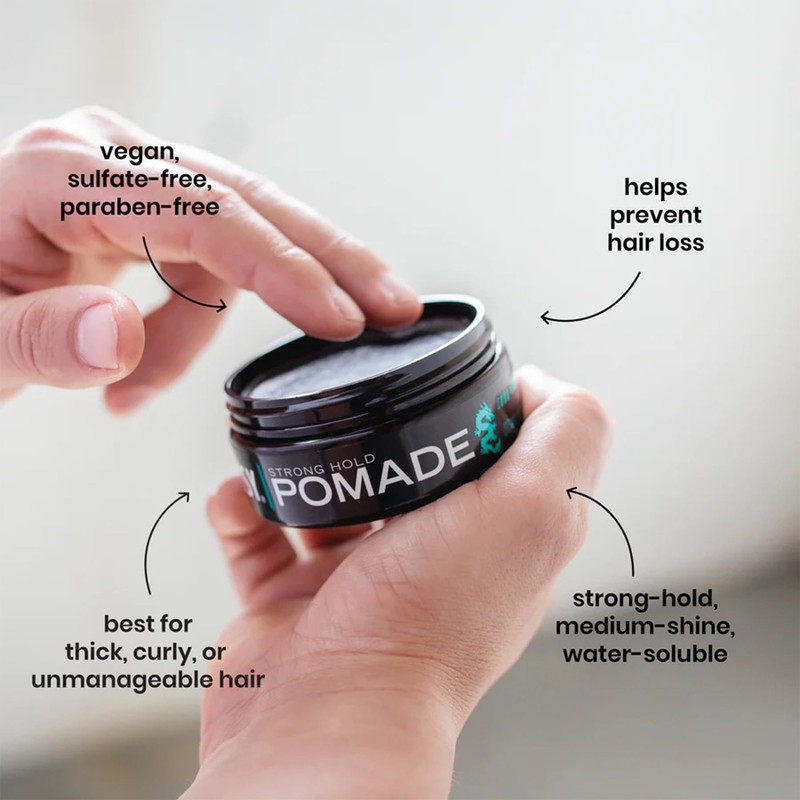 Billy Jealousy Plaster Master Water-Soluble Hair Pomade for Men, All