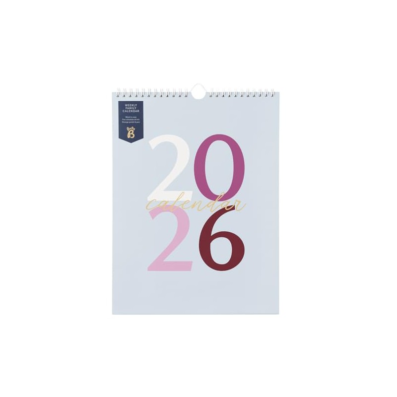 Busy B 2026 Busy Life Wall Calendar - Jan to