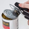 Farberware Professional Can Opener with Built-in Bottle Opener, 8-Inch, Black