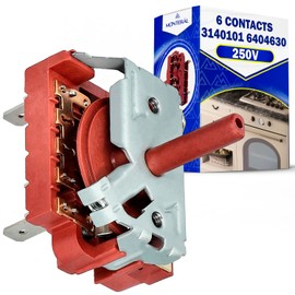 Oven Rotary Switch with Original Code 3140101 640463 for Gottak for Teka MONTERAL