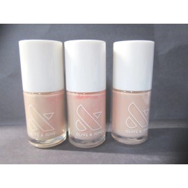 Olive and June 0.46fl oz HZ Dusty Rose Long Lasting Nail Polish - Qty 3