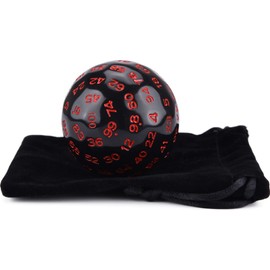 Dice 100 Sided Dice, 100 Side Multi-Side Dice D100 Board Game, Party, RPG, Educational Projects Multi-Side Dice (50mm)