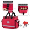 CURMIO First Aid Kits Bag Empty, Emergency Supplies Bag Medical