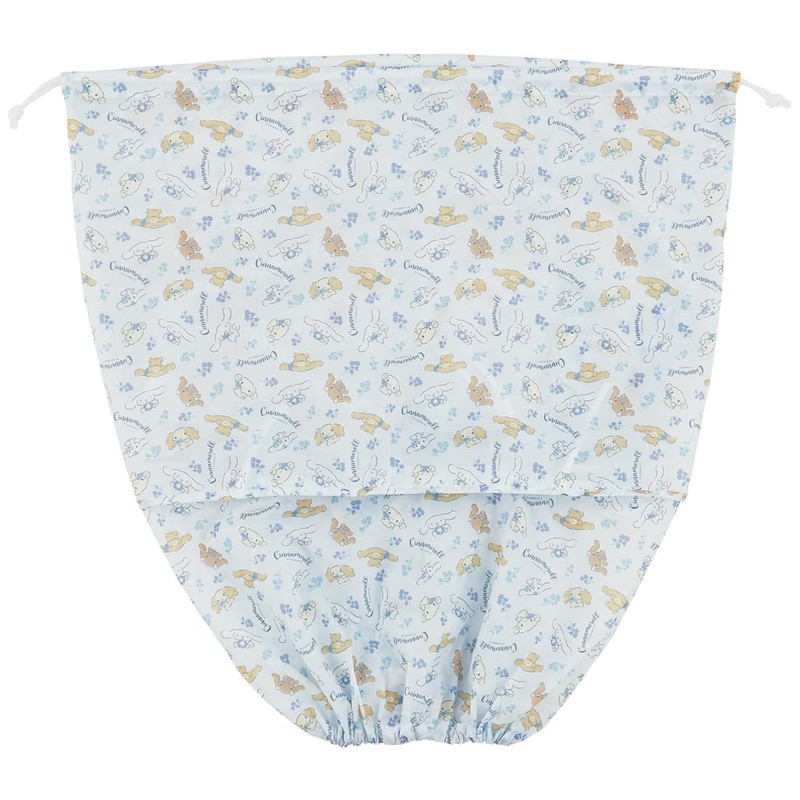 Skater BBCV1-A Sanrio Bicycle Front Basket Drawstring Cover, Cinnamoroll, Flower